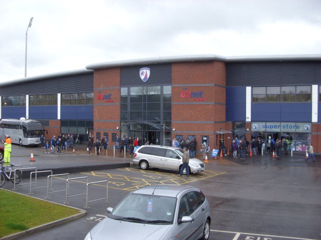 Rear of the West Stand